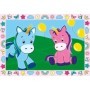 CreArt pictura pe numere pentru copii 2 sabloane unicorni veseli